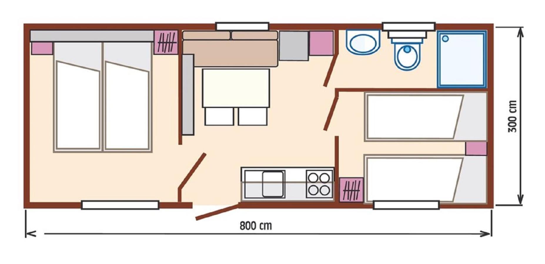 Victoria Mobilehome By Ville Degli Ulivi Marina di Campo Exterior foto